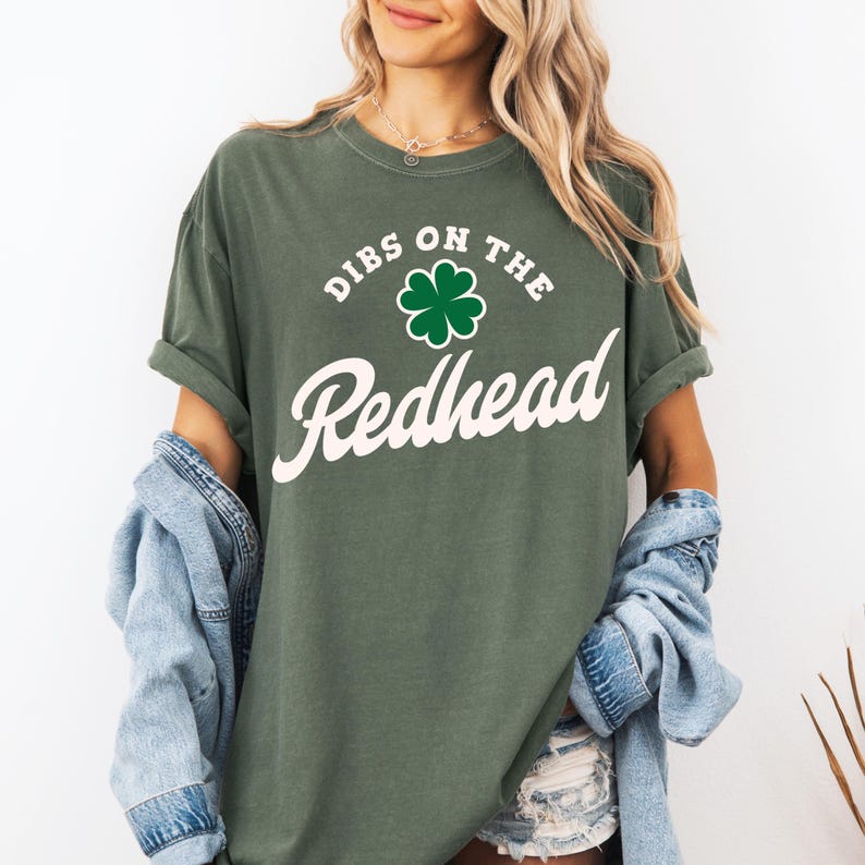 Lucky T-Shirt for Irish Celebrations, Gift for Redheads