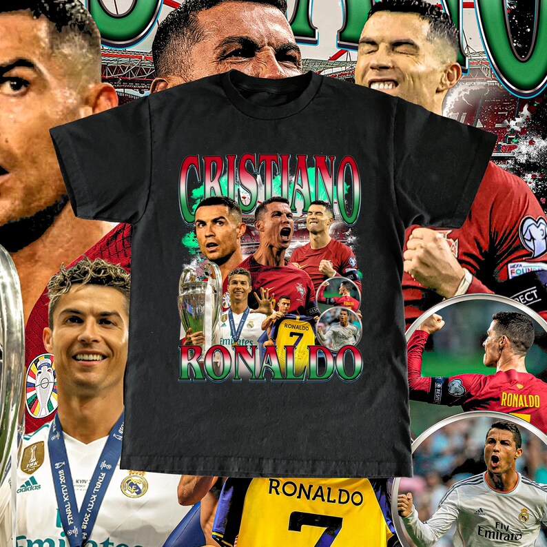 Vintage Portuguese No. 7 Soccer Legend Graphic T-Shirt/Crewneck/Hoodie