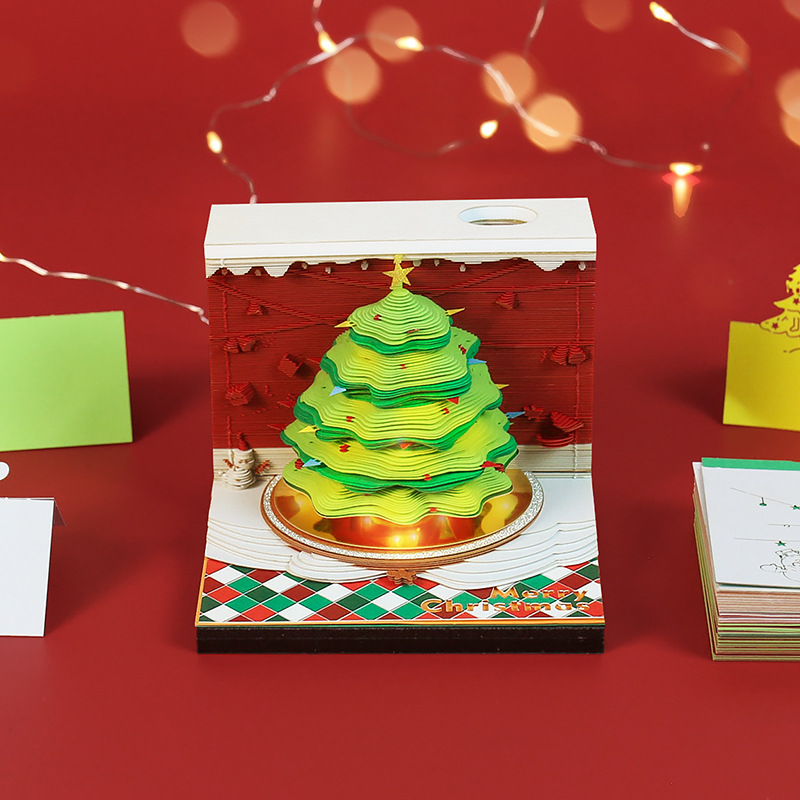 Christmas Tree 3D Sticky Note（✨Buy 2 free shipping✨）