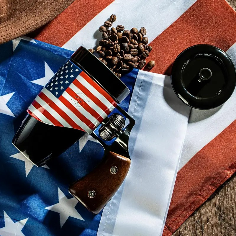 Patriotic Gun Mug: Cool Father's Day Surprise