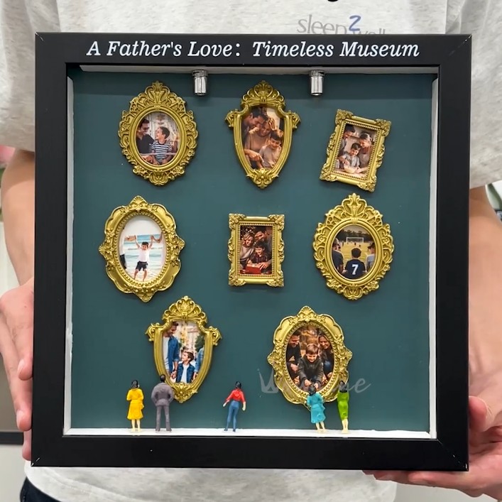 Mini Museum of Us Frame Meaningful Gift For DAD