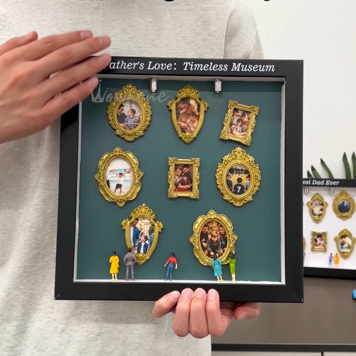 Mini Museum of Us Frame Meaningful Gift For DAD