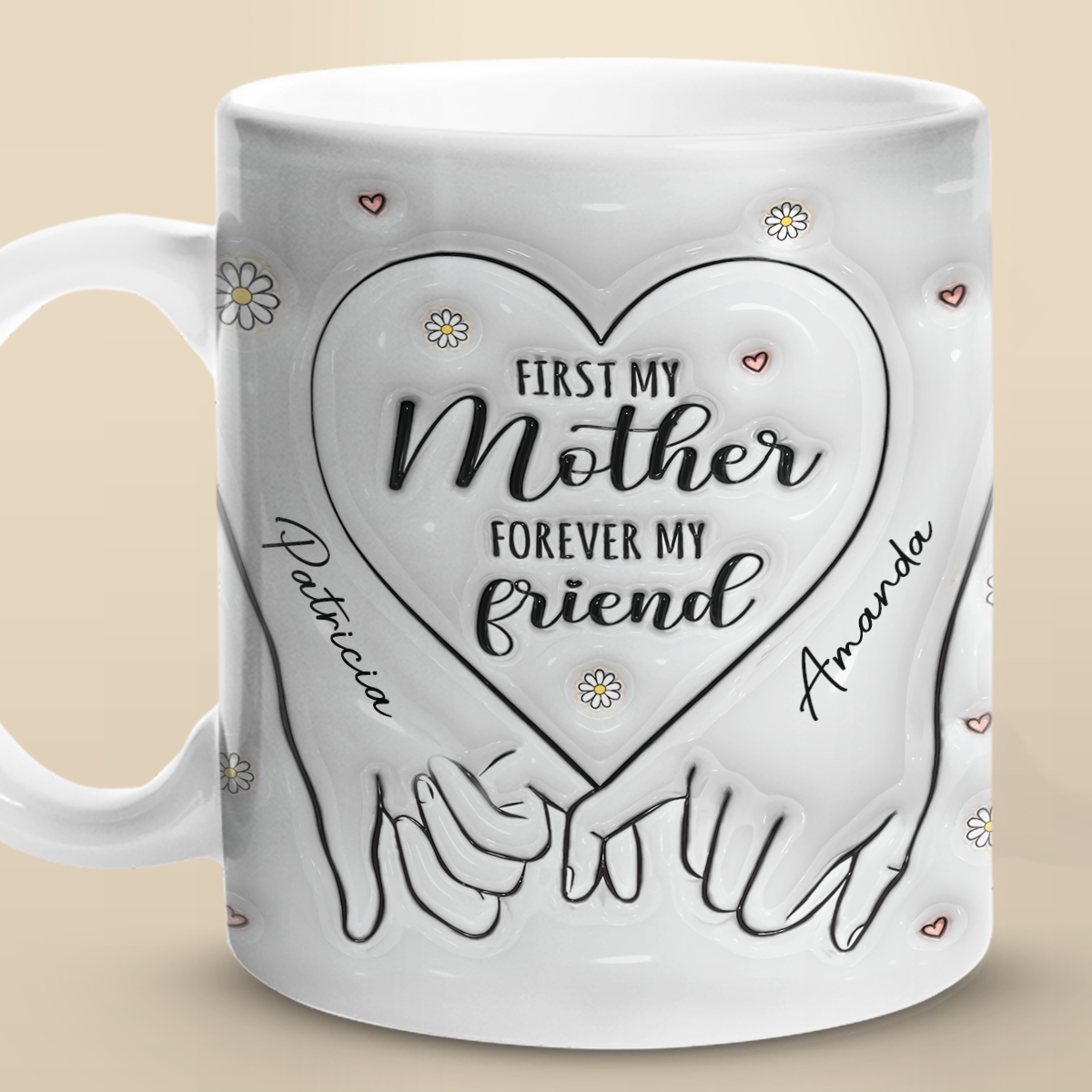 Forever My Friend - Family Personalized Custom 3D Inflated Effect Prin