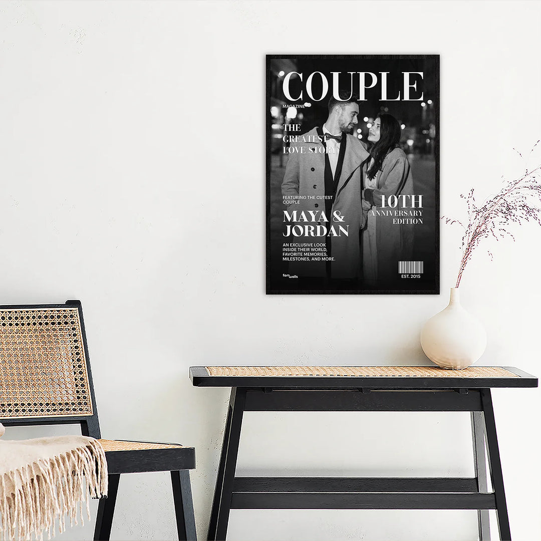 A Magazine Cover Made Just for Your Love Story