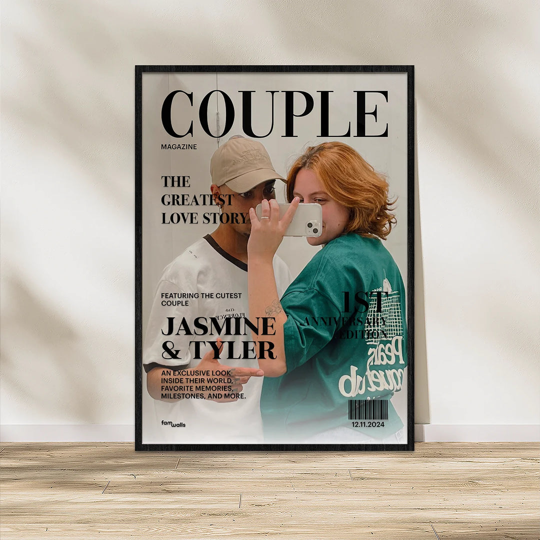 A Magazine Cover Made Just for Your Love Story
