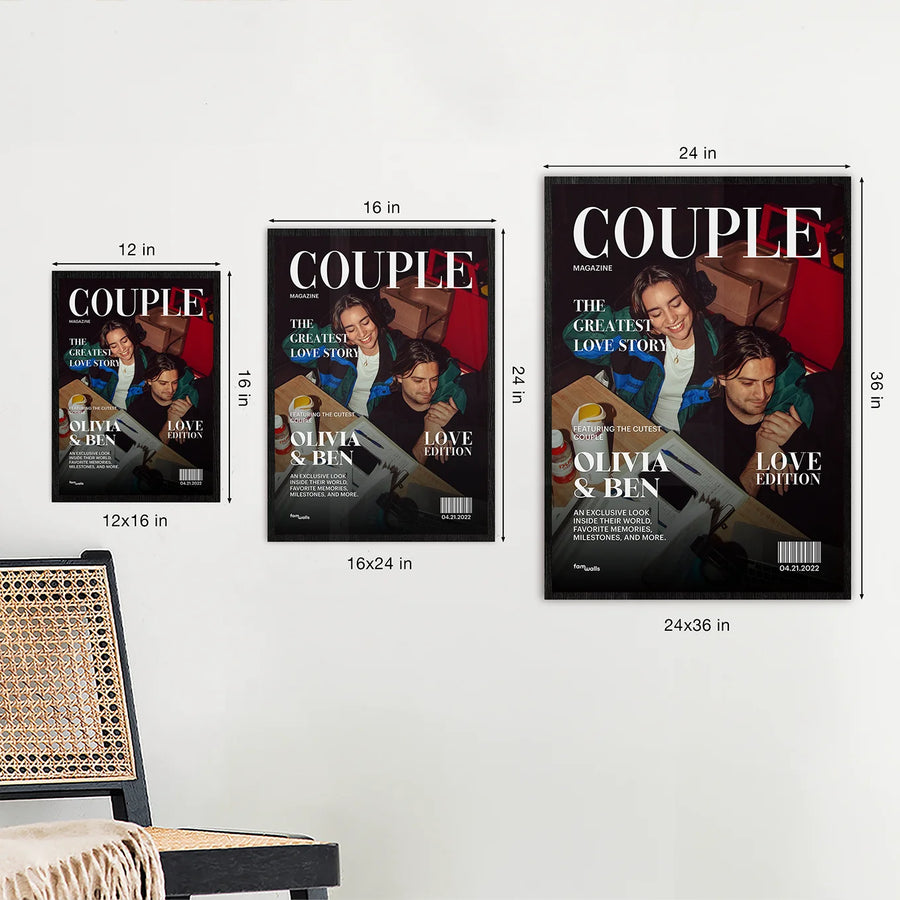 A Magazine Cover Made Just for Your Love Story