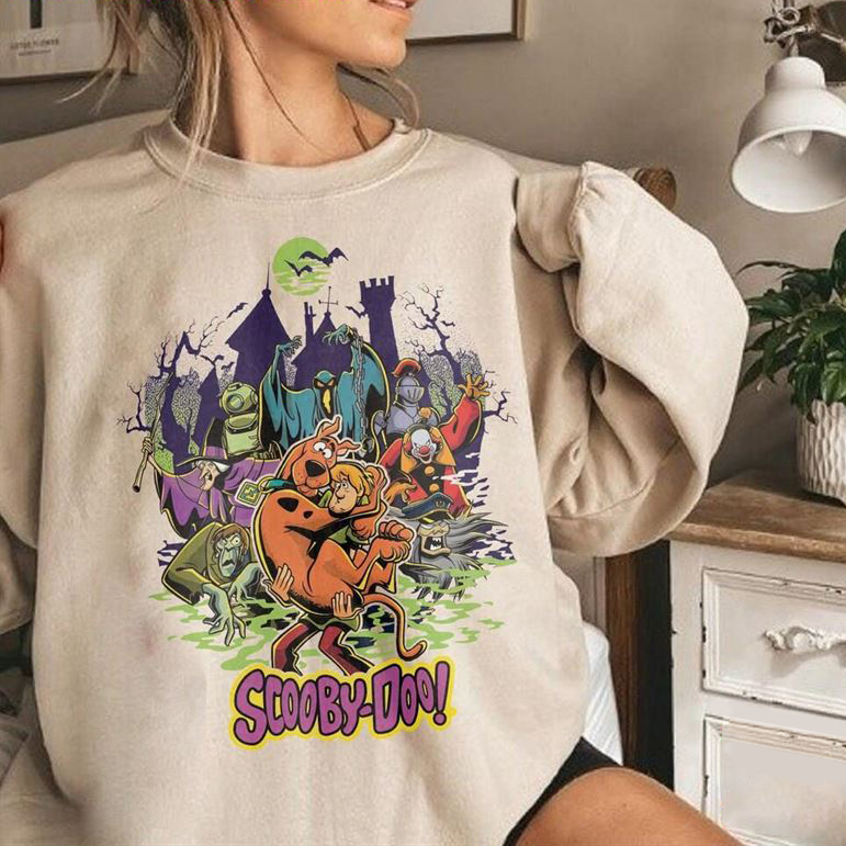 Vintage Scooby Shirt, 90s Halloween Movie T-Shirt