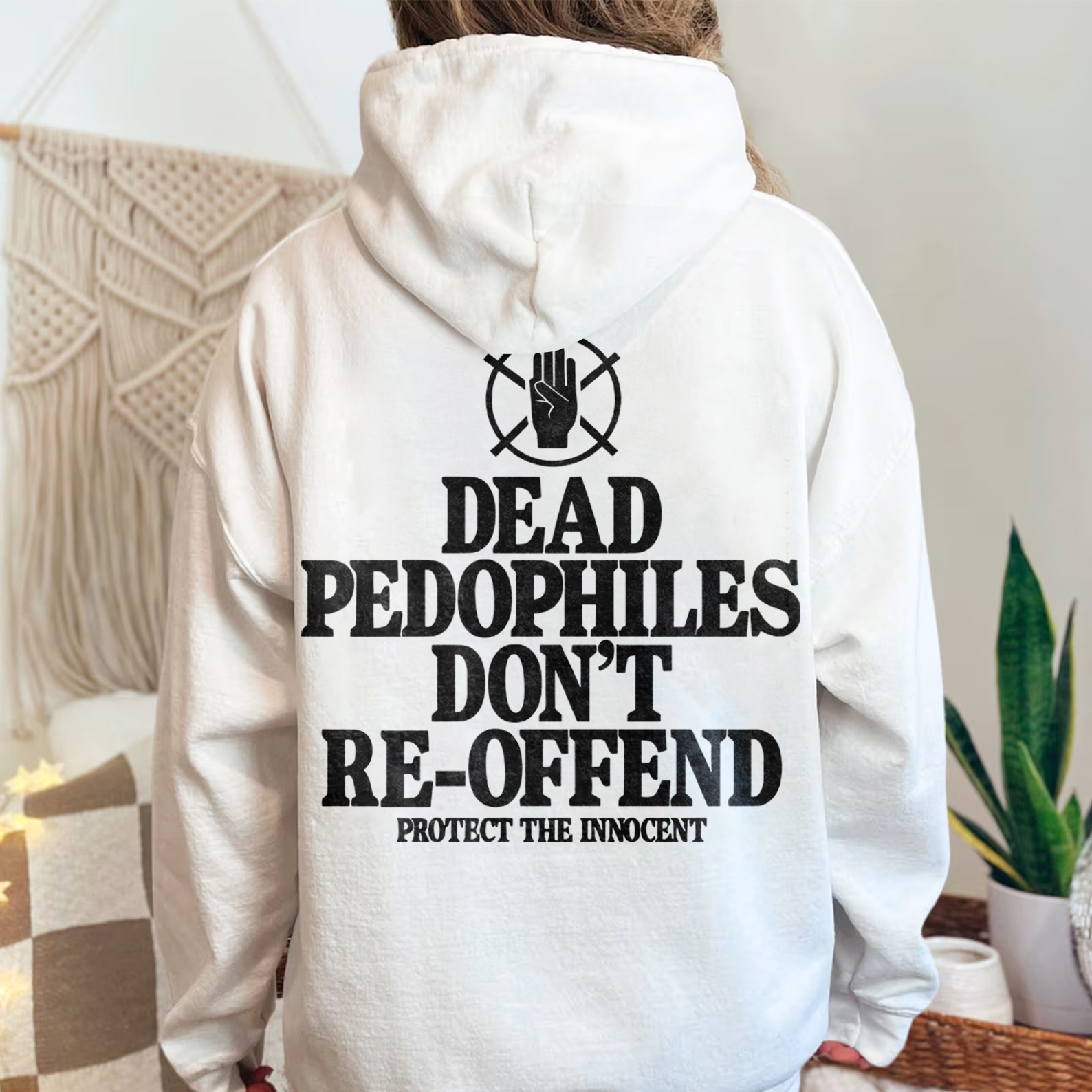 Chains of Accountability: Ending the Cycle Hoodie