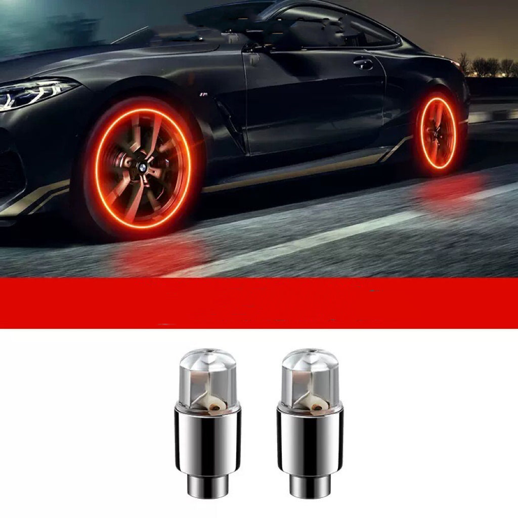 LED flash car bike electric motorcycle valve flash lights