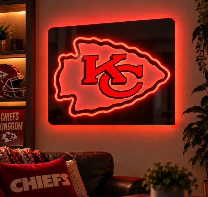 Football Teams LED Mirror Lights