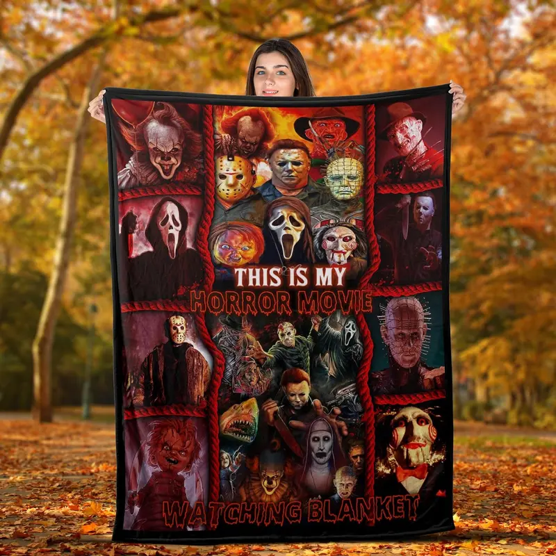 This is My Horror Movie Watching Blanket
