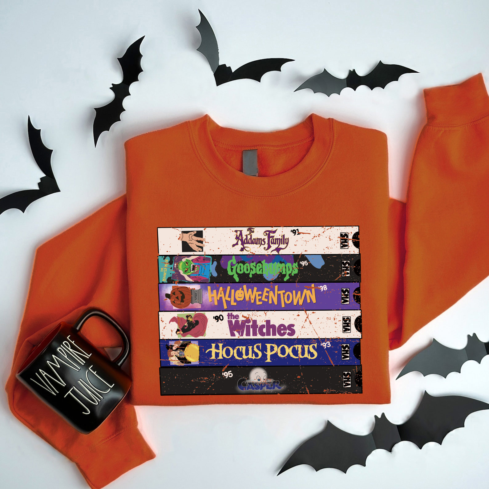 Halloween Movies VHS Tapes Shirt