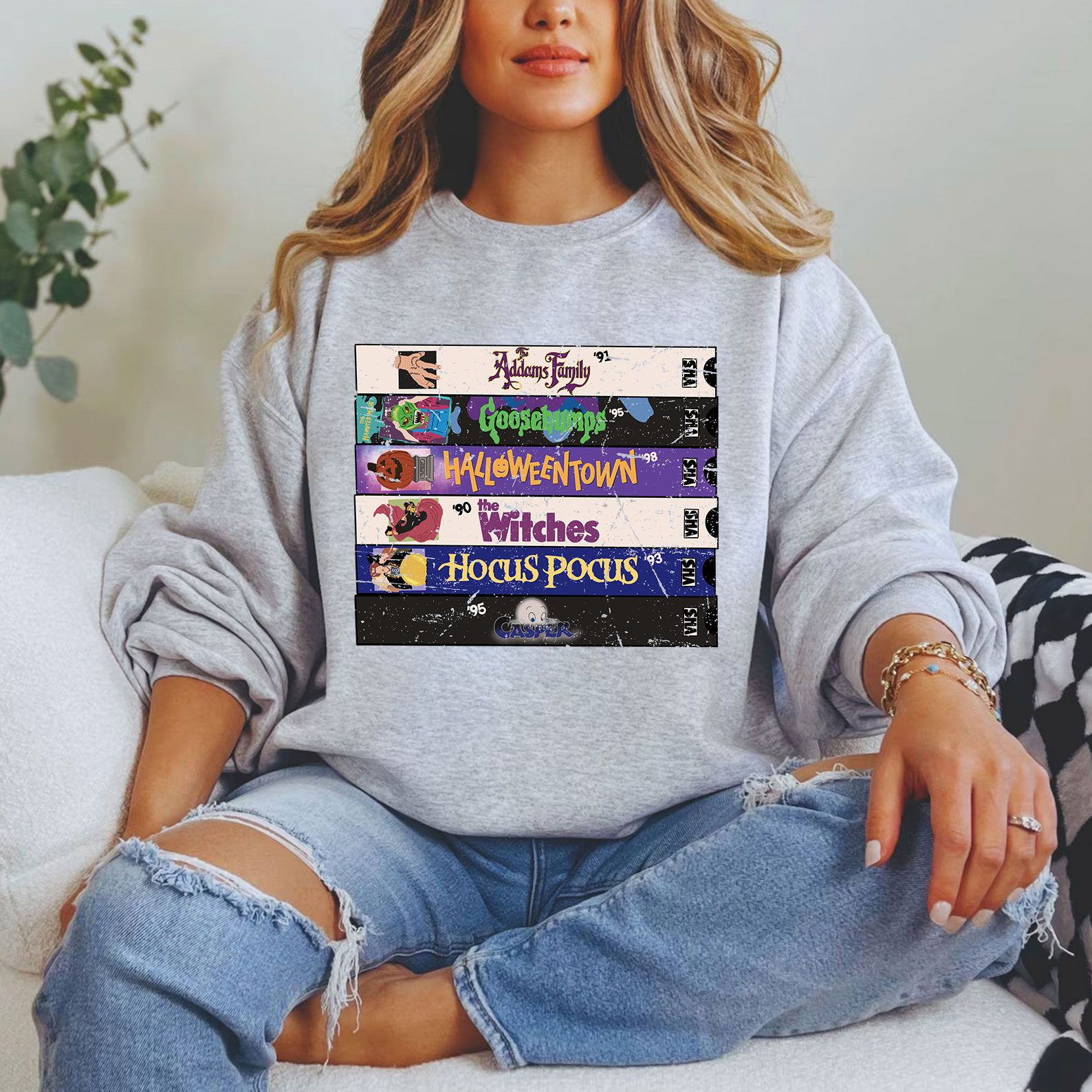 Halloween Movies VHS Tapes Shirt