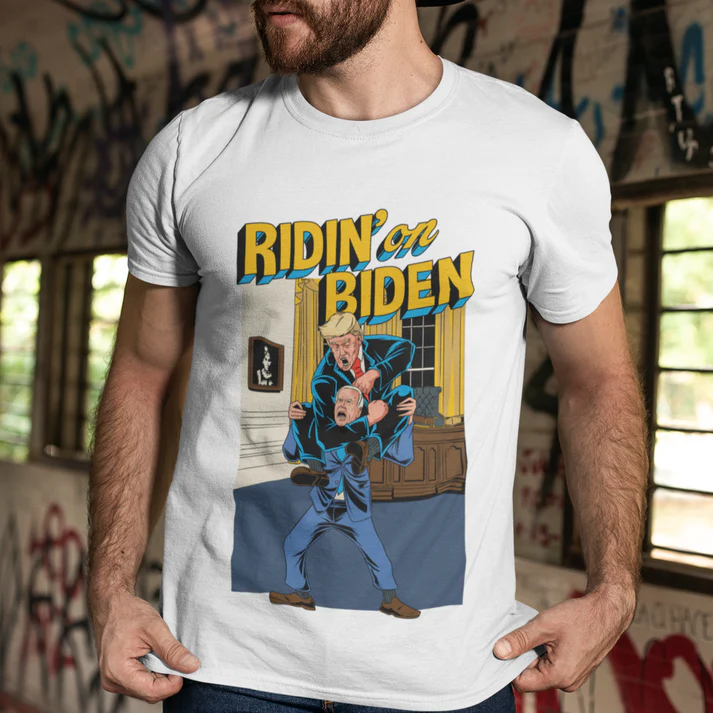 Ridin' on Biden T-Shirt
