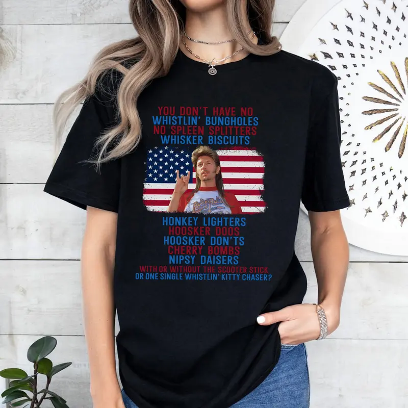 Creative Joe Dirt Merica 4th Of July T-Shirt Ⅱ
