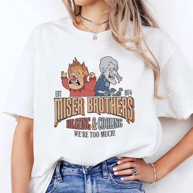 1974 Miser Brothers Christmas Graphic Hoodie, Crewneck & T-Shirt (The Year Without a Santa Claus)