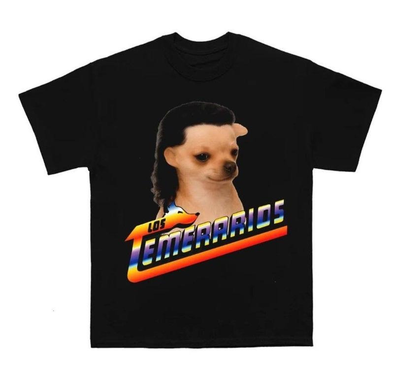 Chihuahua Mullet - Style Graphic Black Tee
