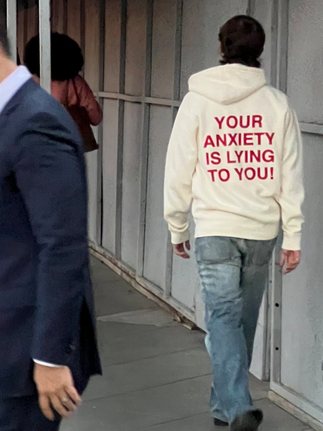 Your Anxiety Is Lying To You Crewneck/Hoodie