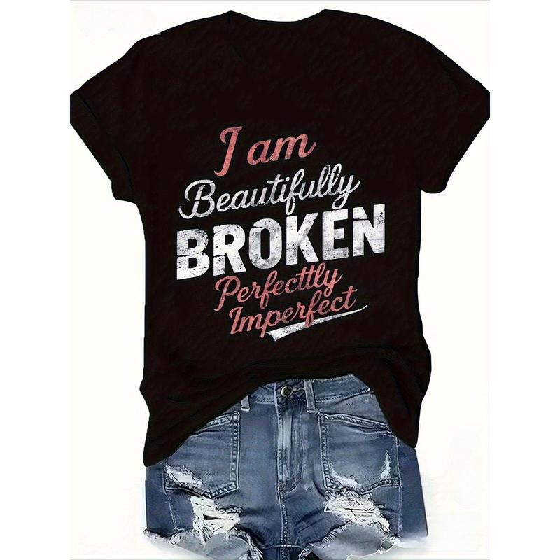 “Beautifully Broken” Self - Love Imperfect Tee