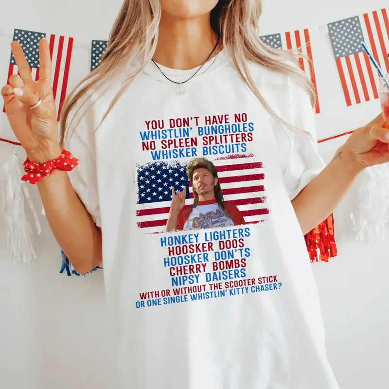 Creative Joe Dirt Merica 4th Of July T-Shirt Ⅱ