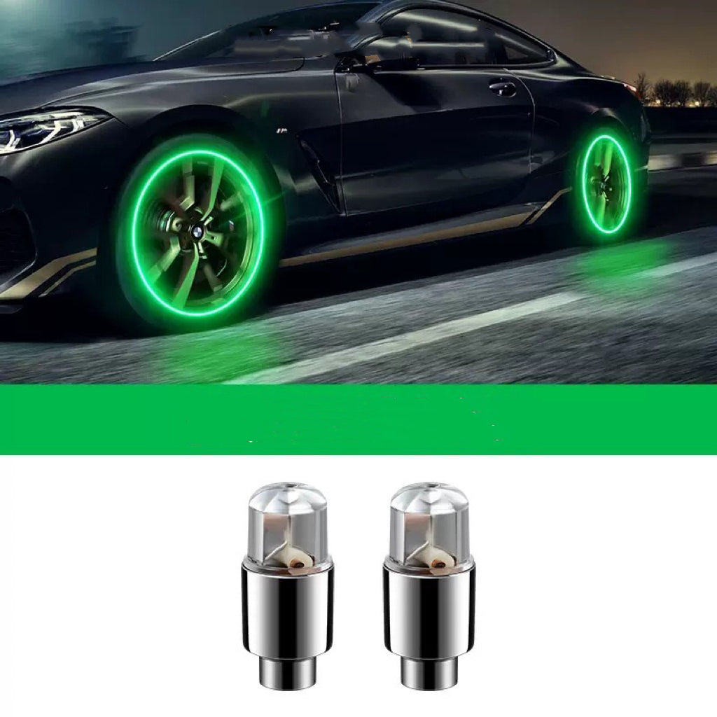 LED flash car bike electric motorcycle valve flash lights