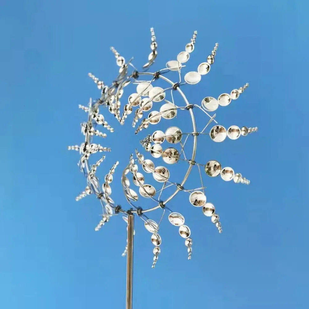Room Decor Candy Sunflower Design Wind Spinner,Outdoor Hanging Decoration for Garden Patio Yard