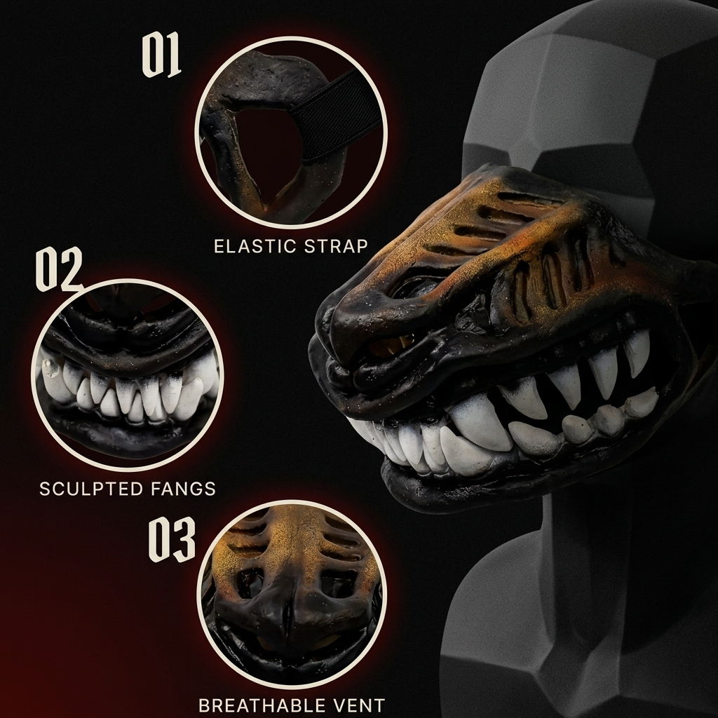 Fang Series Dog Muzzle — Built for the Feared