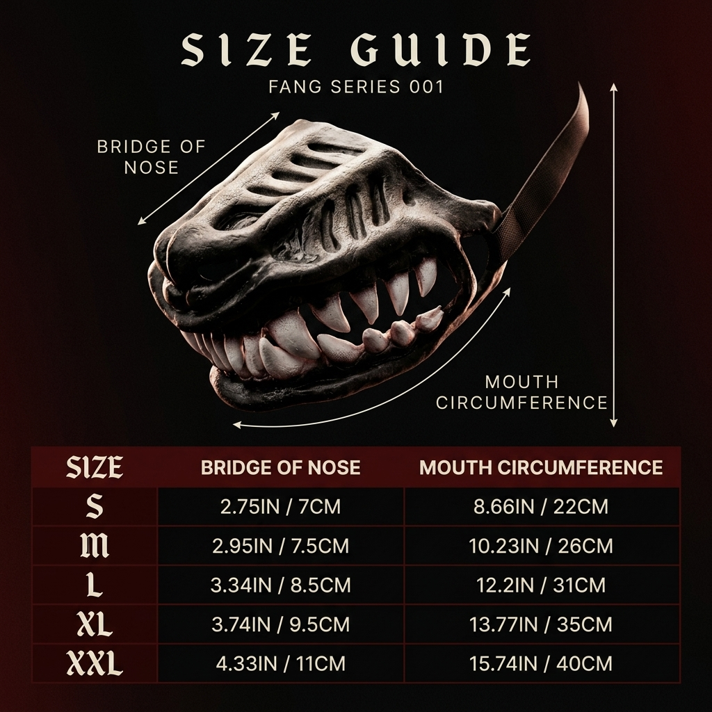 Fang Series Dog Muzzle — Built for the Feared