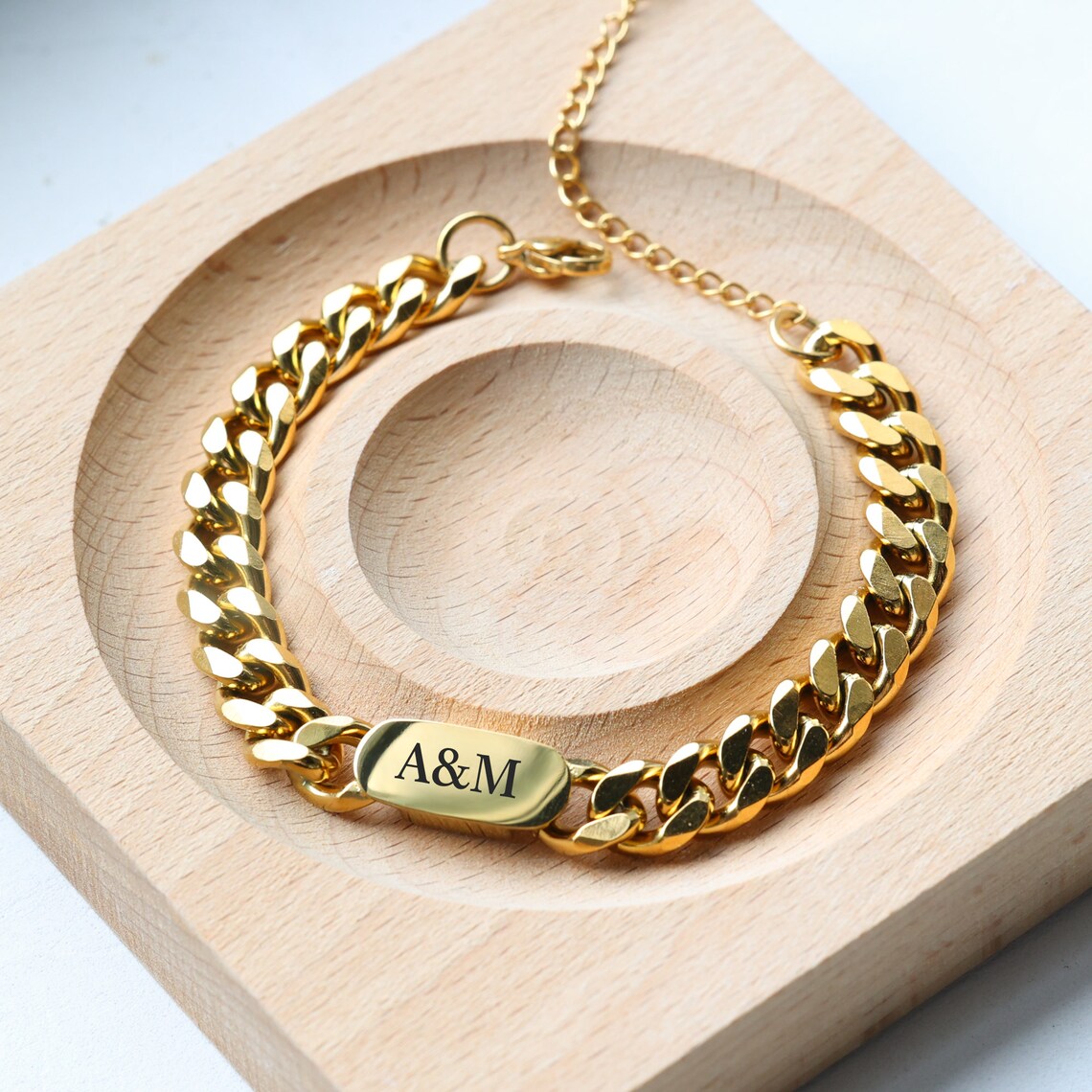 Custom Name Bracelet For Dad,Boyfriend,Friend