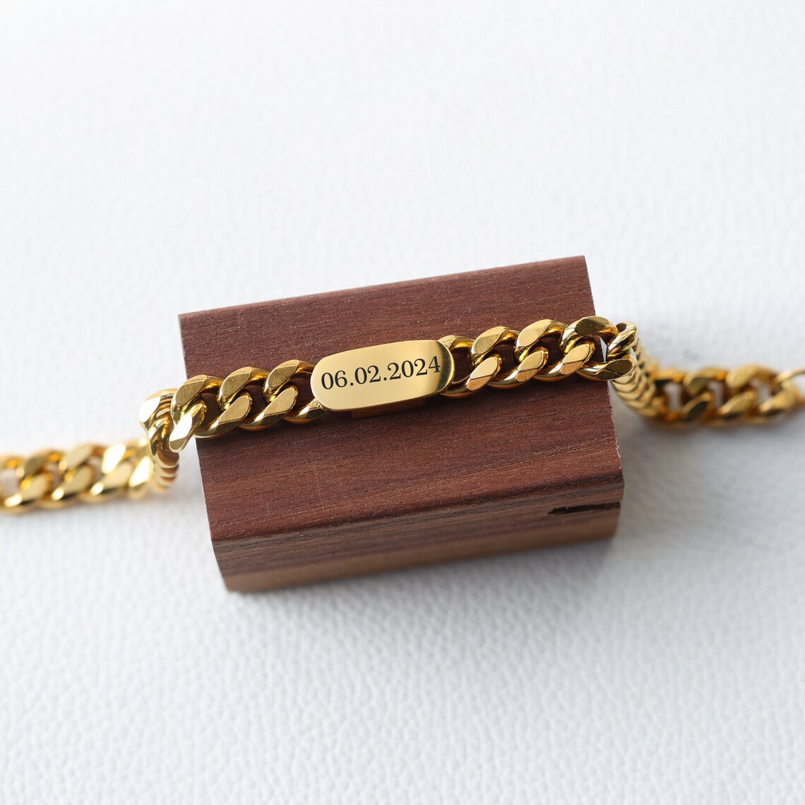 Custom Name Bracelet For Dad,Boyfriend,Friend