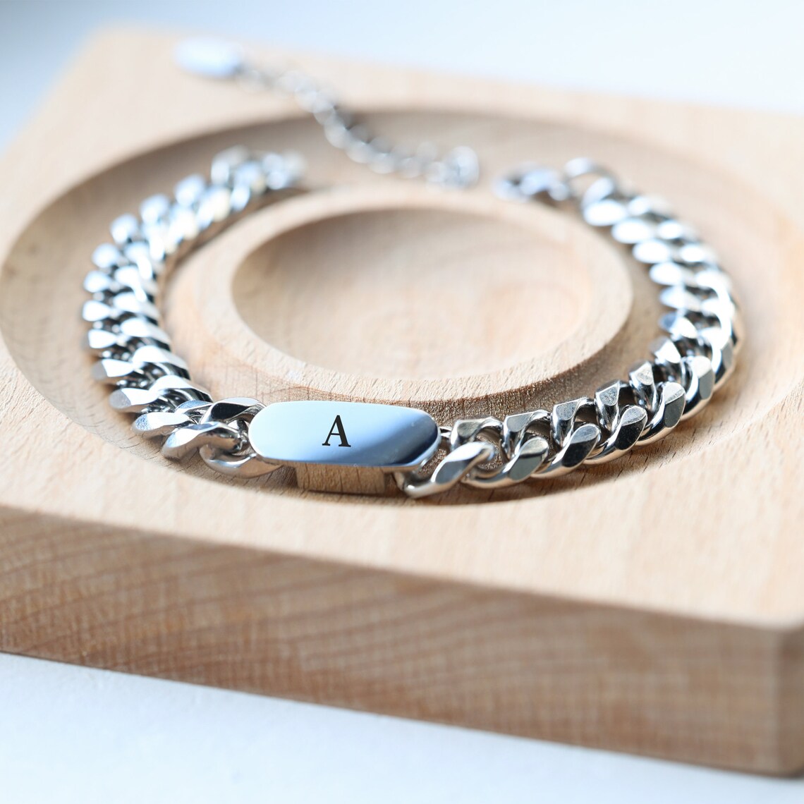 Custom Name Bracelet For Dad,Boyfriend,Friend