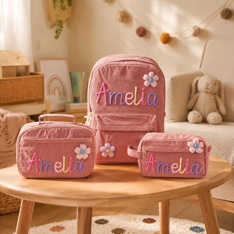 Personalized Toddler Backpack Kindergarten Gift 
