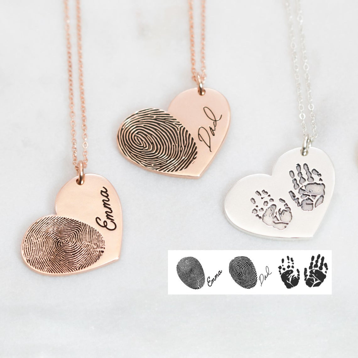 Personalised Fingerprint Necklace