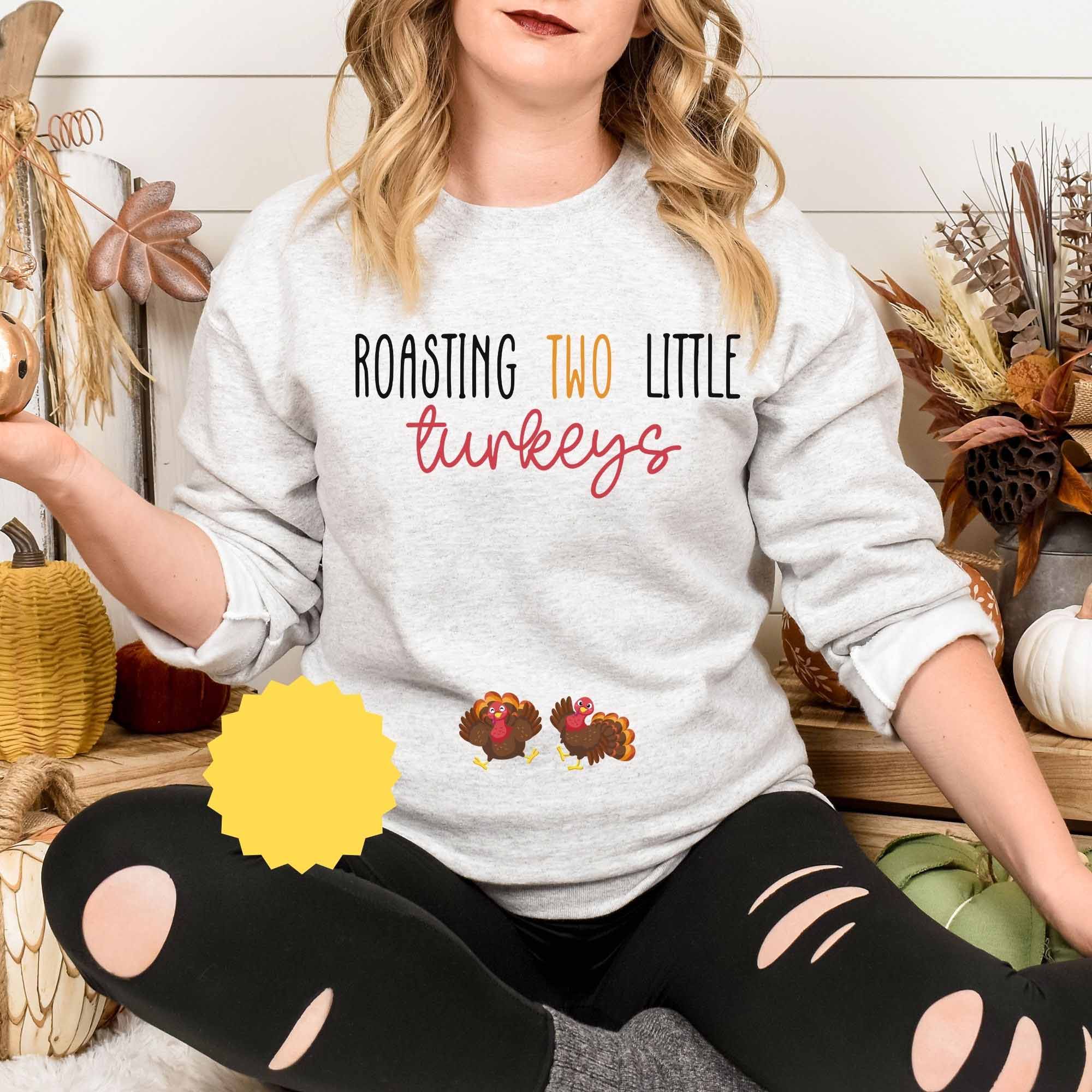 Thanksgiving Fall Pregnancy Announcement Sweatshirt
