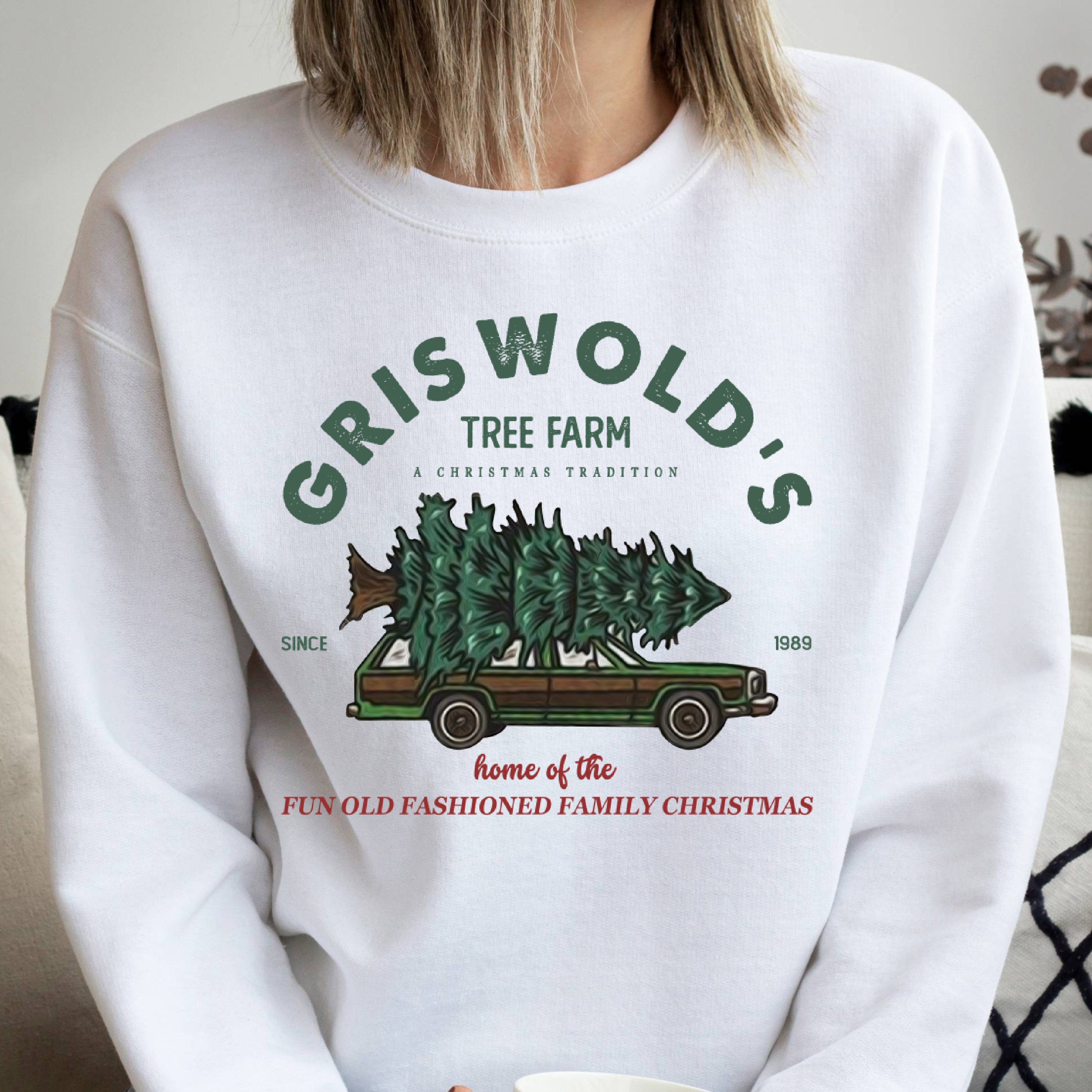 Vintage Griswold Christmas Sweatshirt, Christmas Sweatshirt,Christmas Crewneck,Christmas Vacation, Sand Sweatshirt