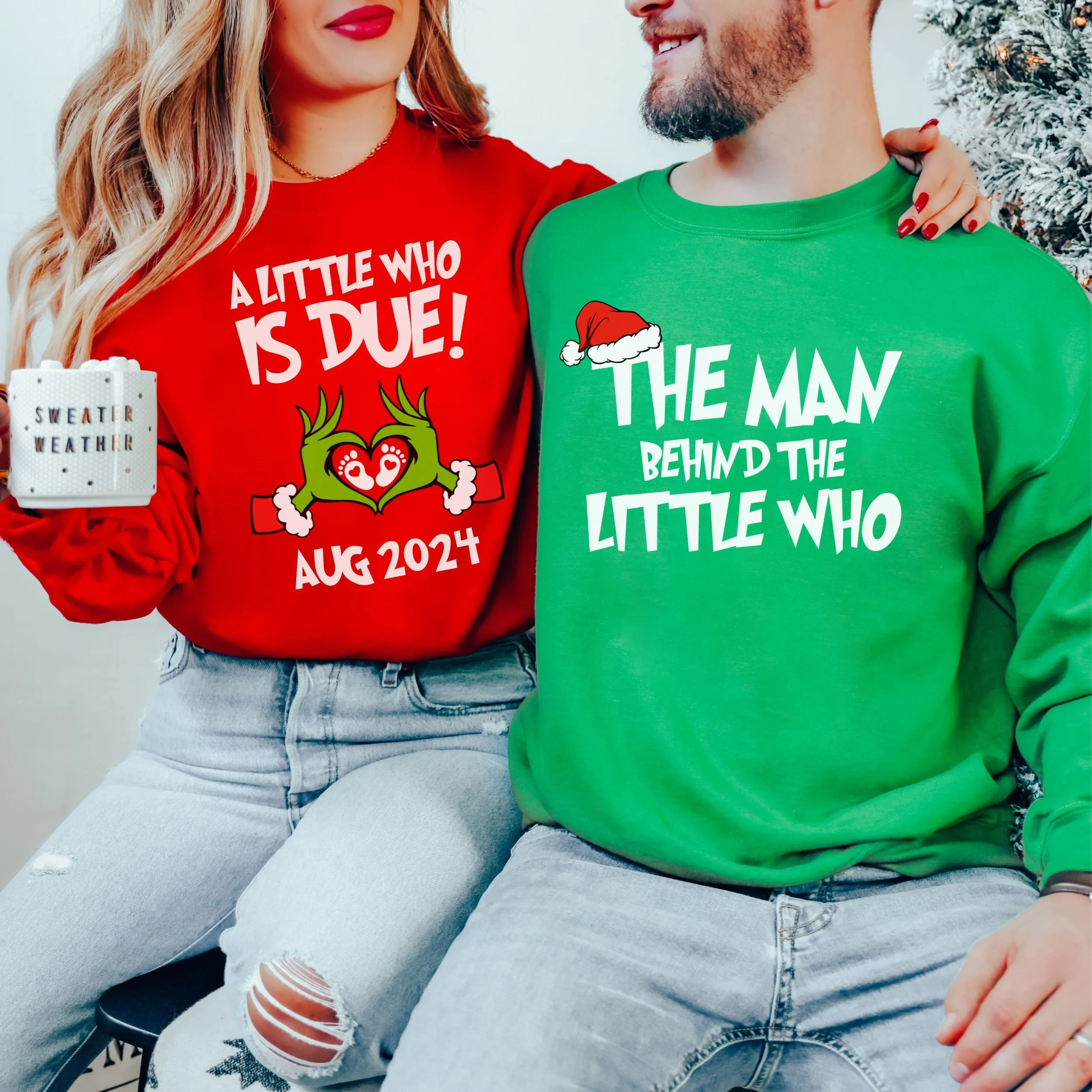 Christmas Pregnancy Sweatshirt