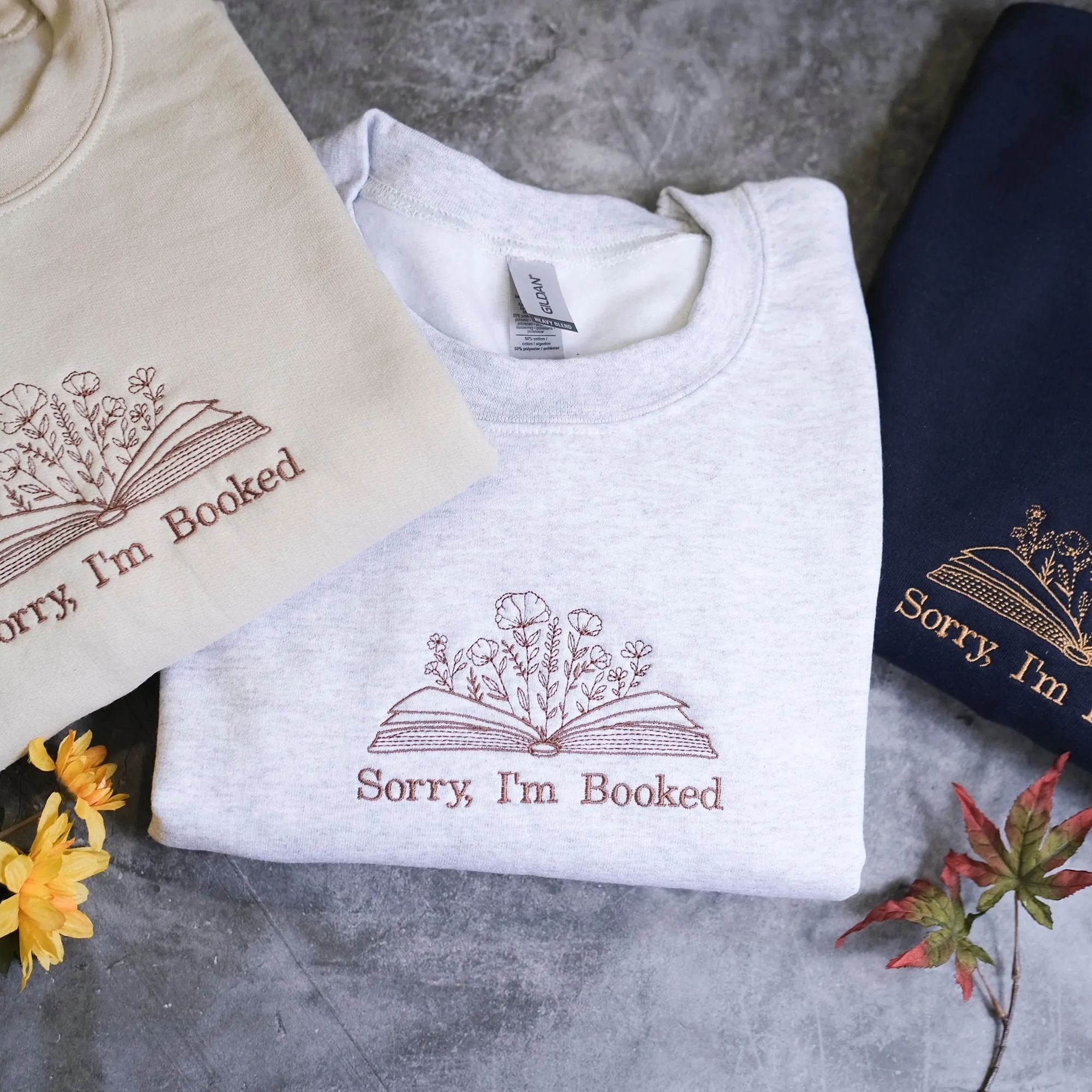 I'm booked Embroidered T-shirt/Crewneck/Hoodie