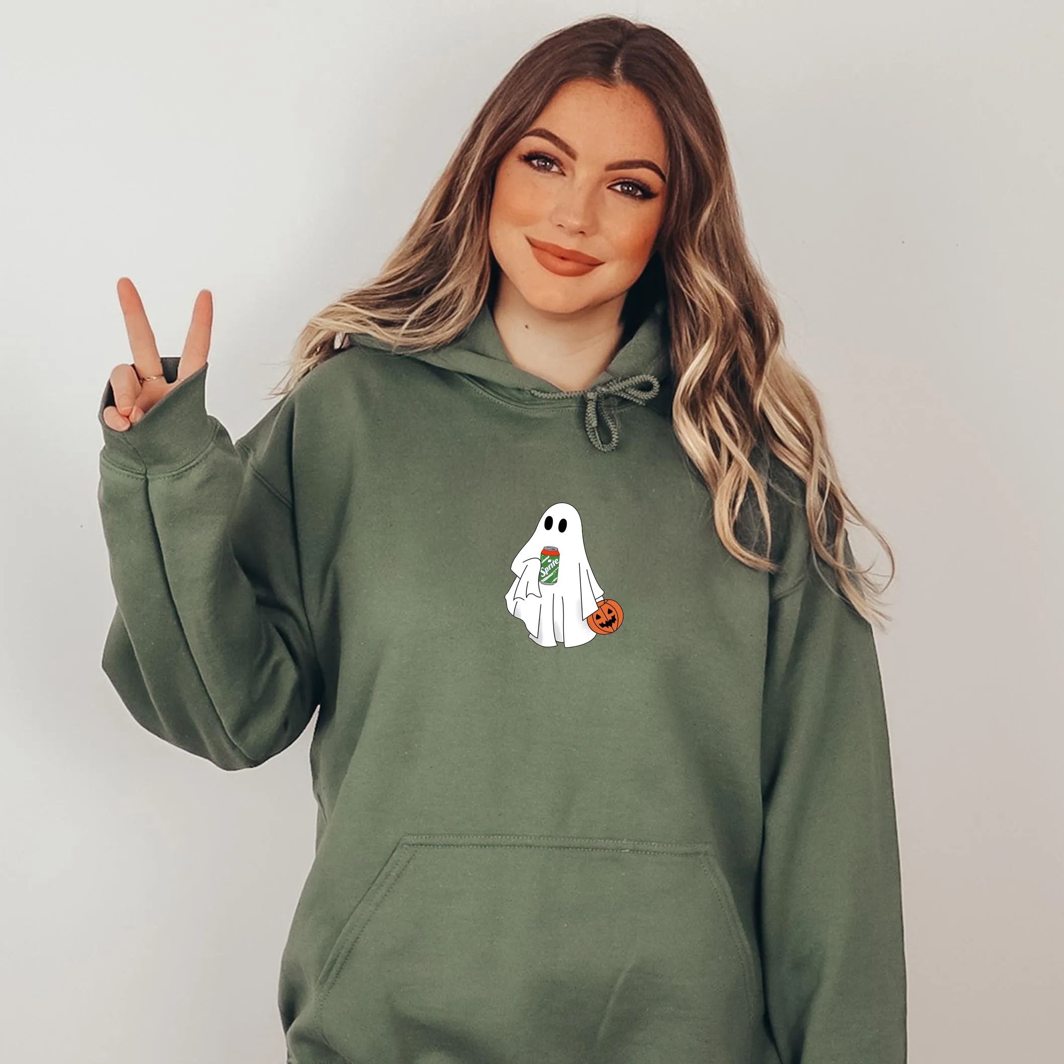 Ghost Drinking Sweatshirt