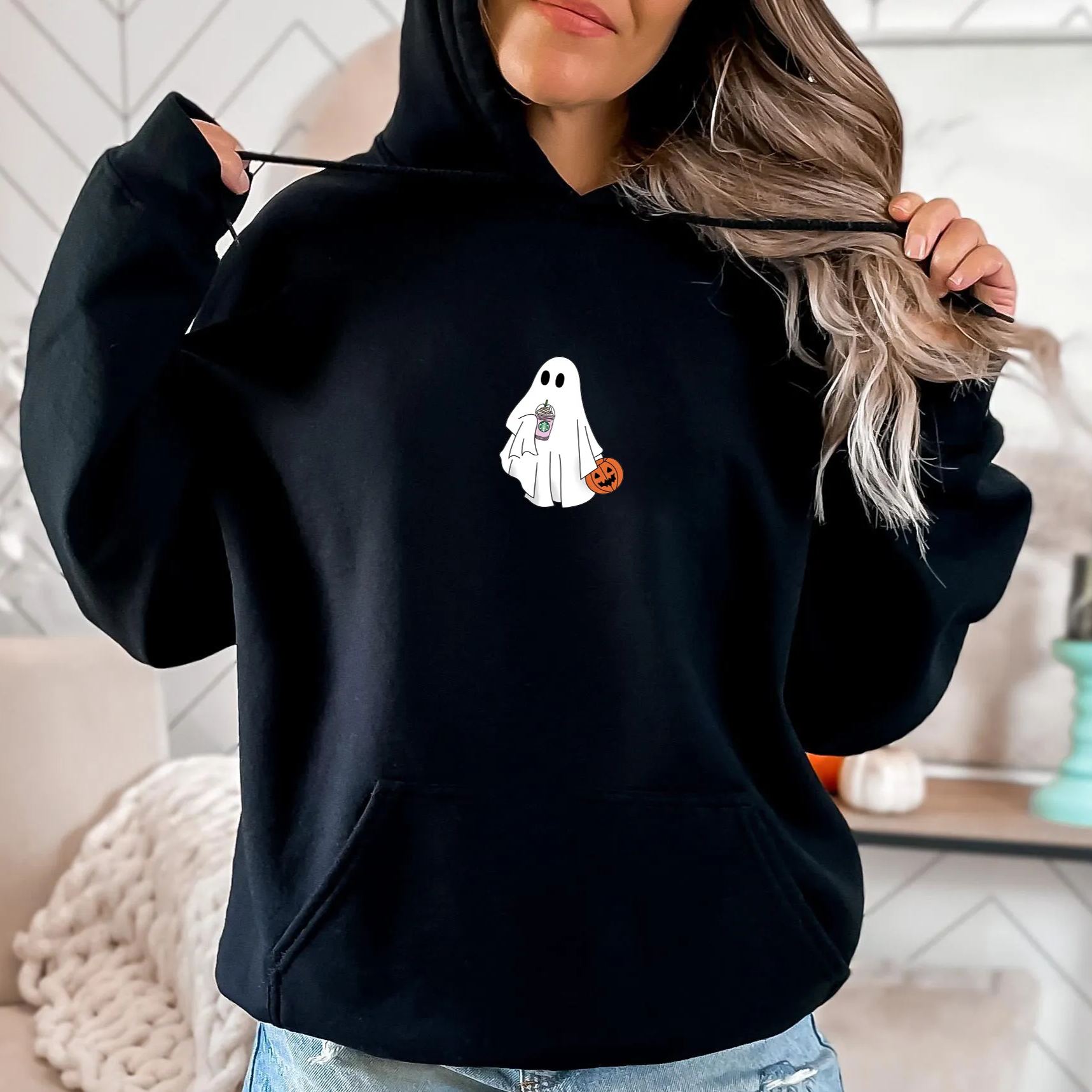 Ghost Drinking Sweatshirt
