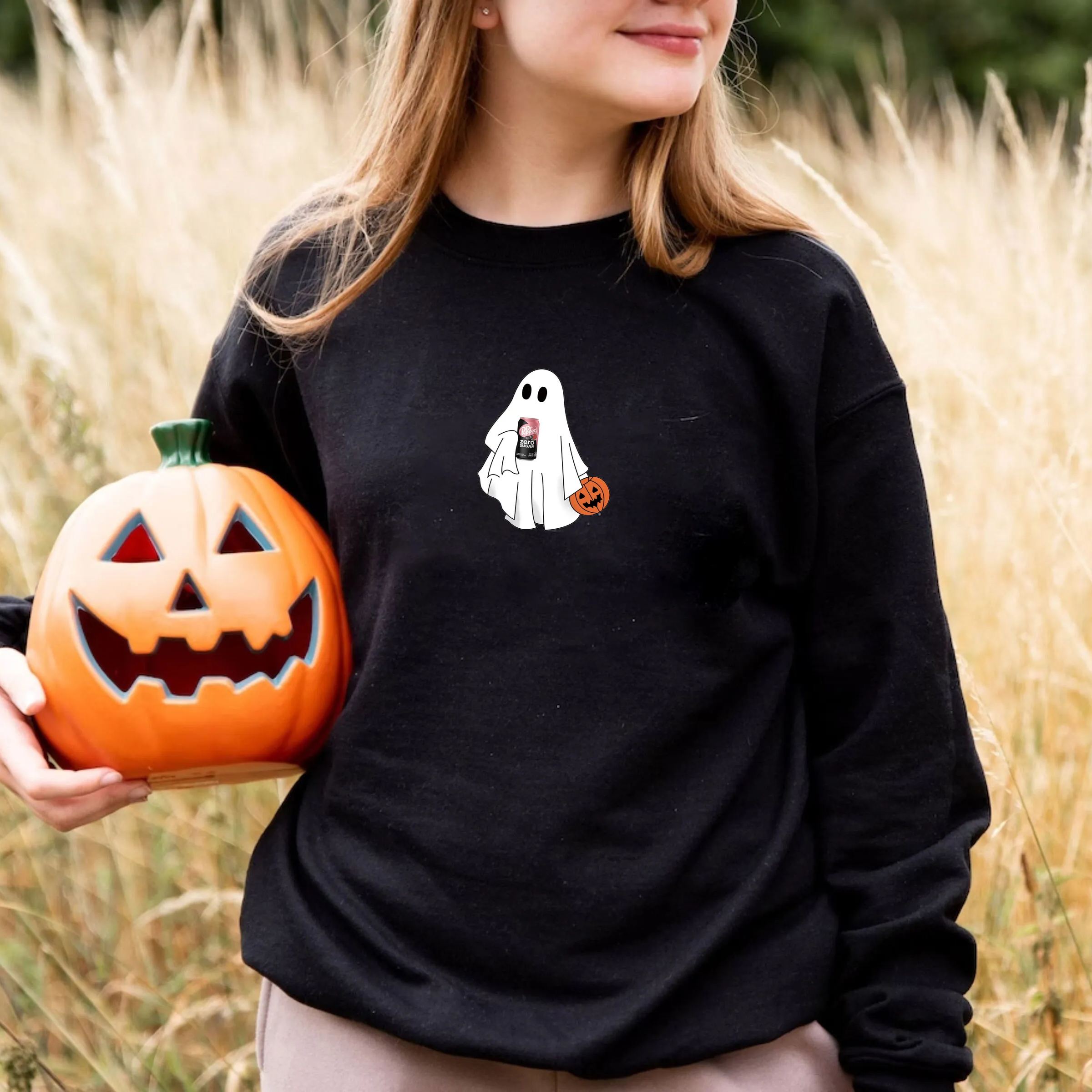 Ghost Drinking Sweatshirt