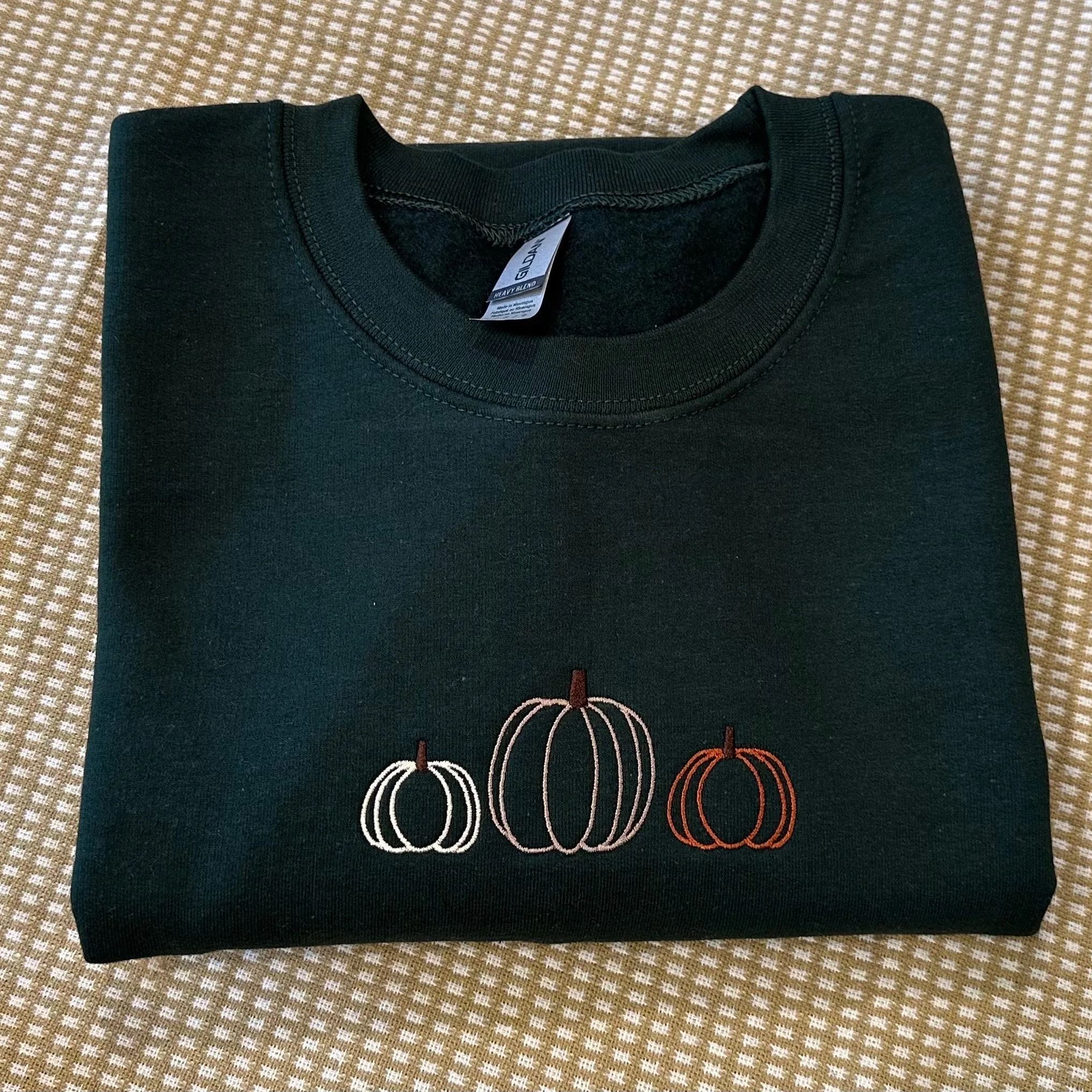 Halloween Pumpkin Line Sweatshirt