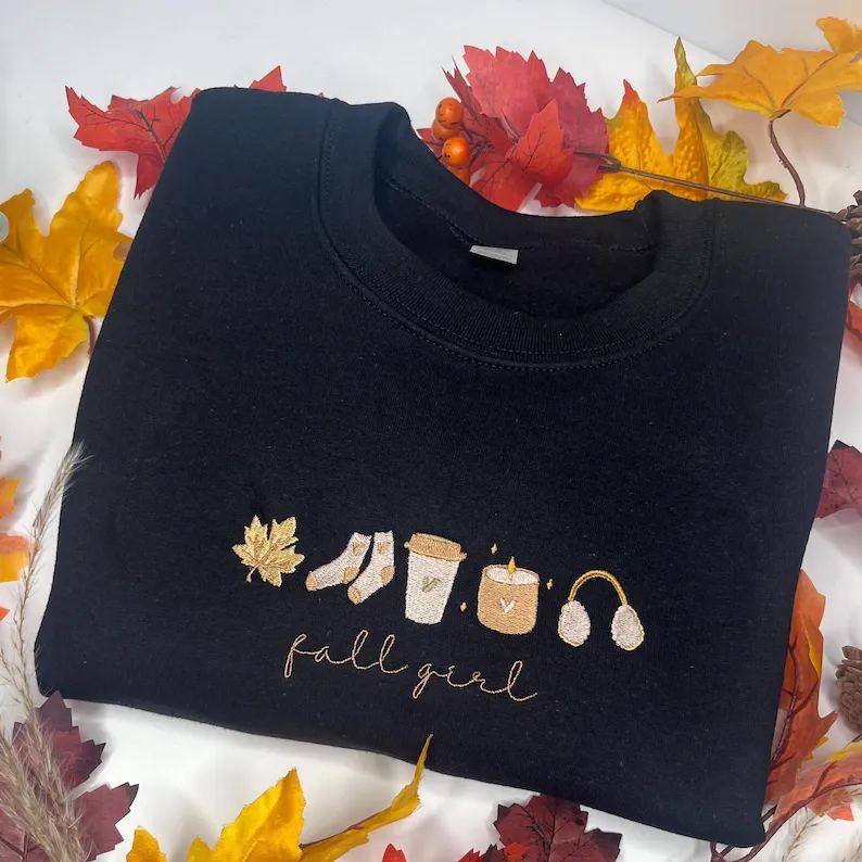 Ghost Embroidered Sweatshirt