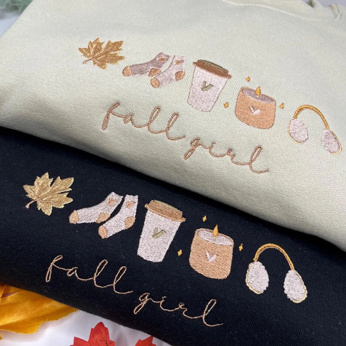 Ghost Embroidered Sweatshirt