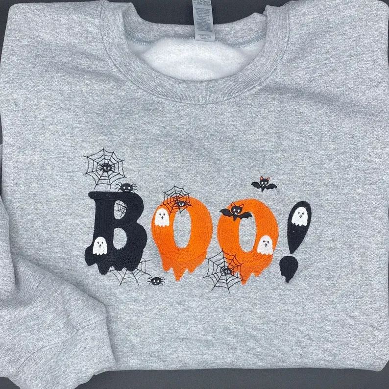 [Copy]Halloween Embroidered Sweatshirt