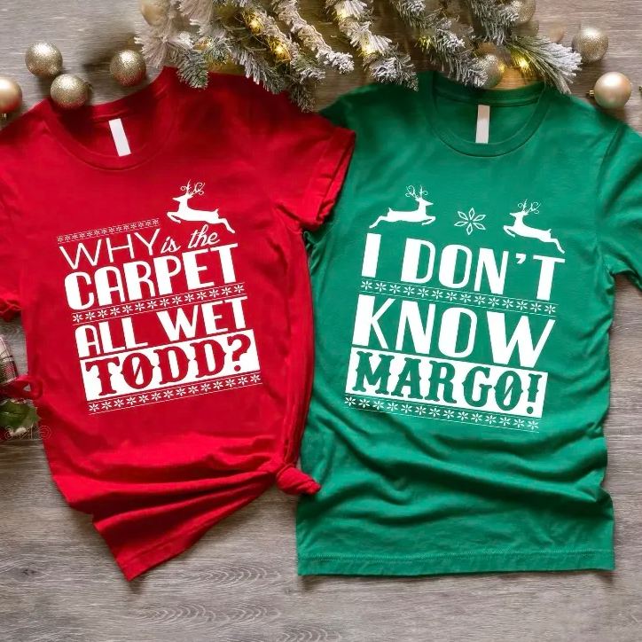 Christmas Couple Print Sweatshirt