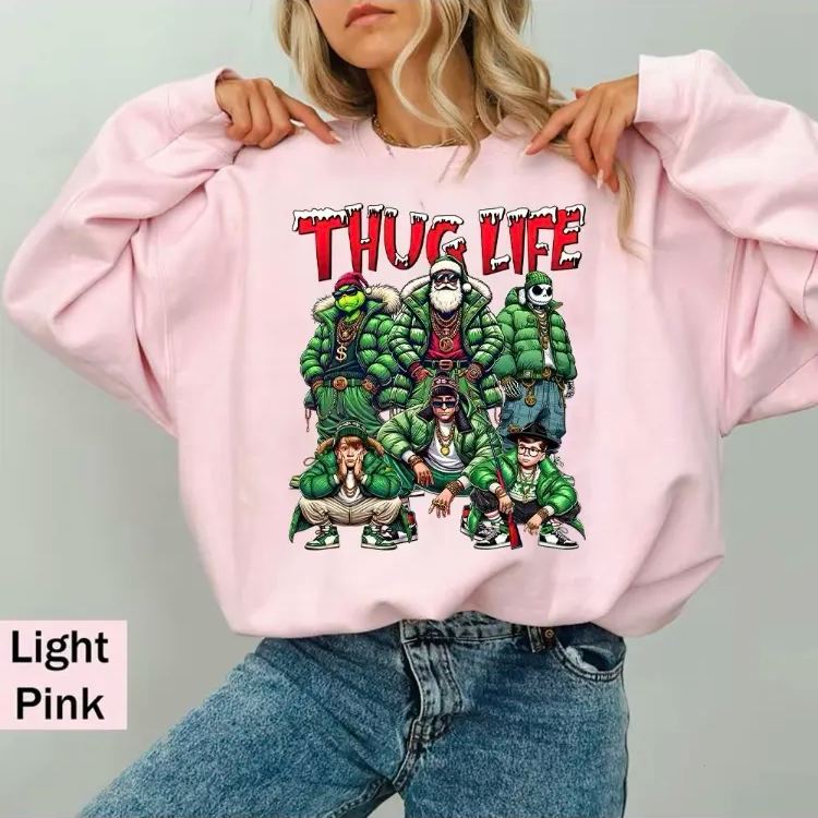 Christmas Movie Character Green Sweatshirt 