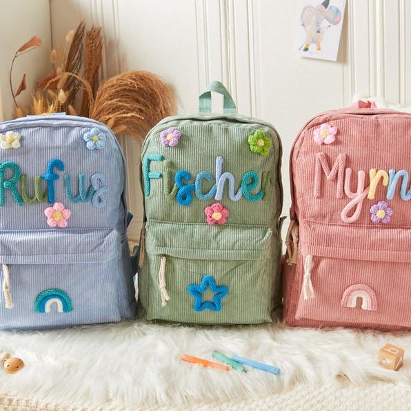 Custom Kids Backpack - Lightweight Durable Toddler Book Bag