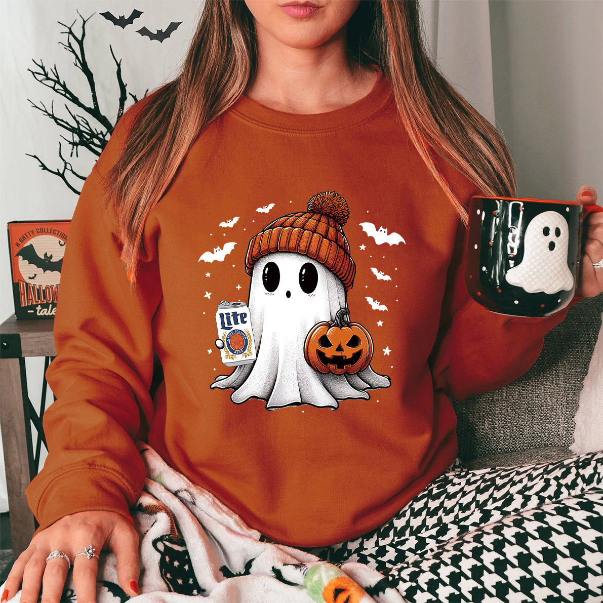 Ghost Drink Halloween Shirt