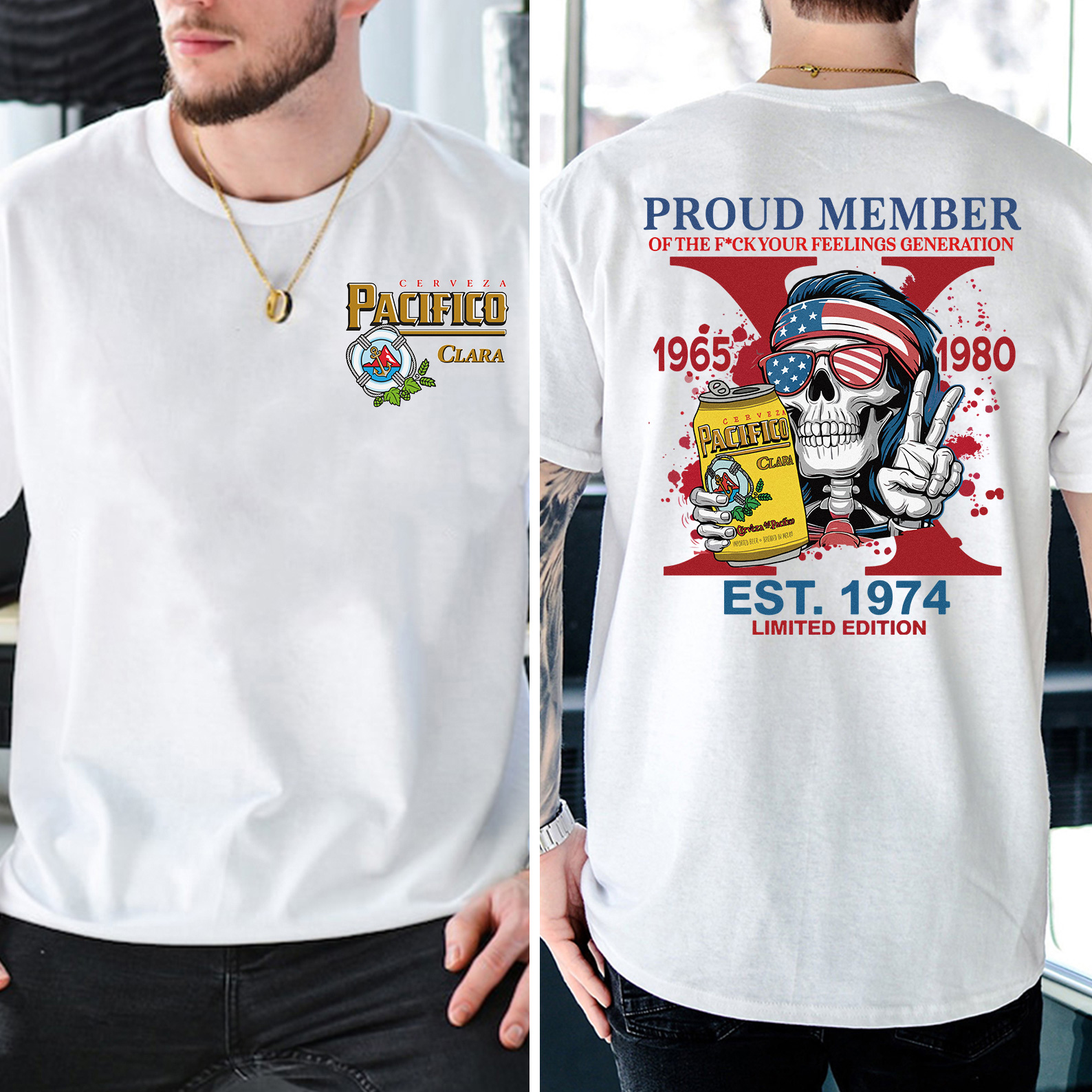 Pacifico New Version Generation X  shirt