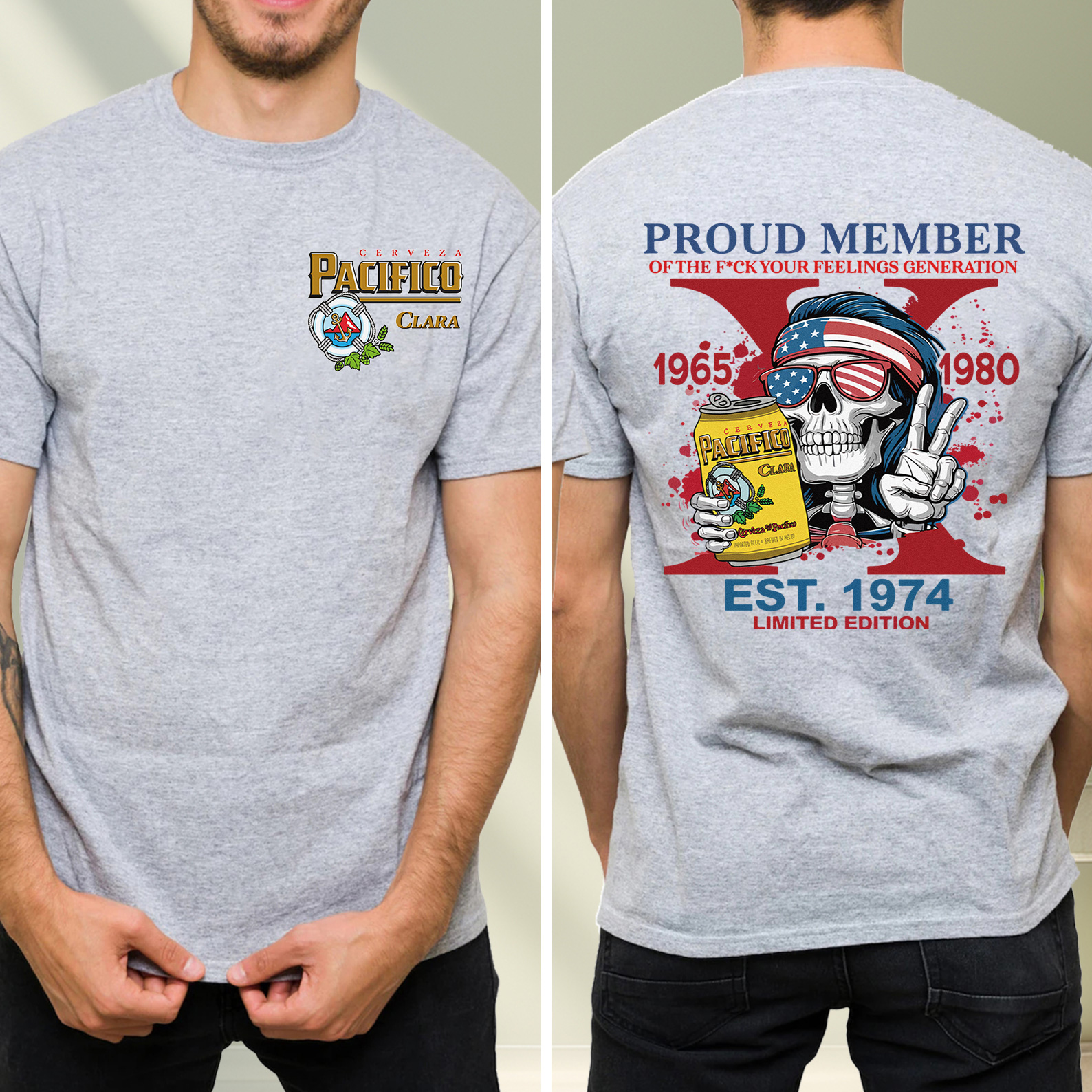 Pacifico New Version Generation X  shirt